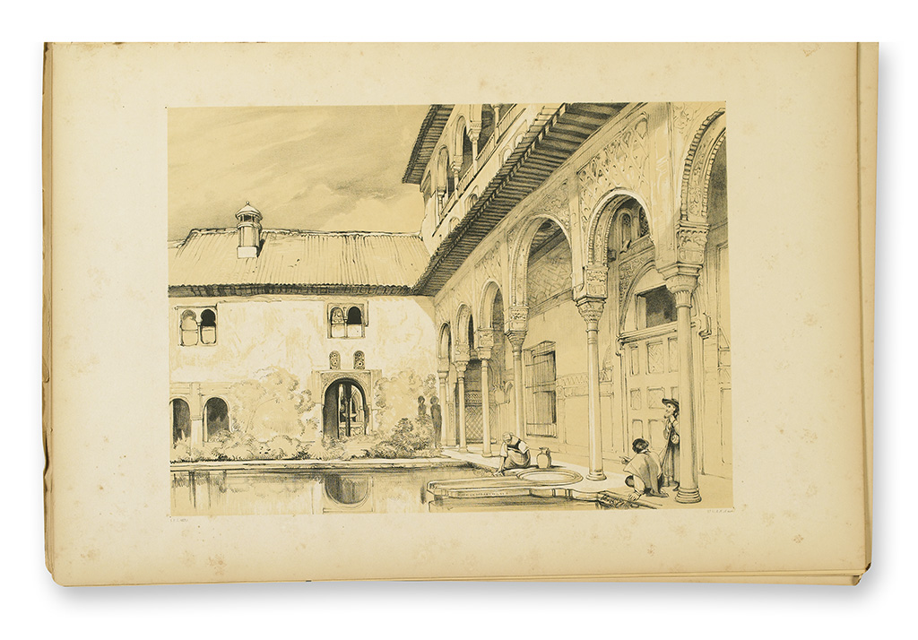 (SPAIN.) Lewis, John Frederick. Sketches and Drawings of the Alhambra, made during a Residence in Granada in the Years 1883-4.